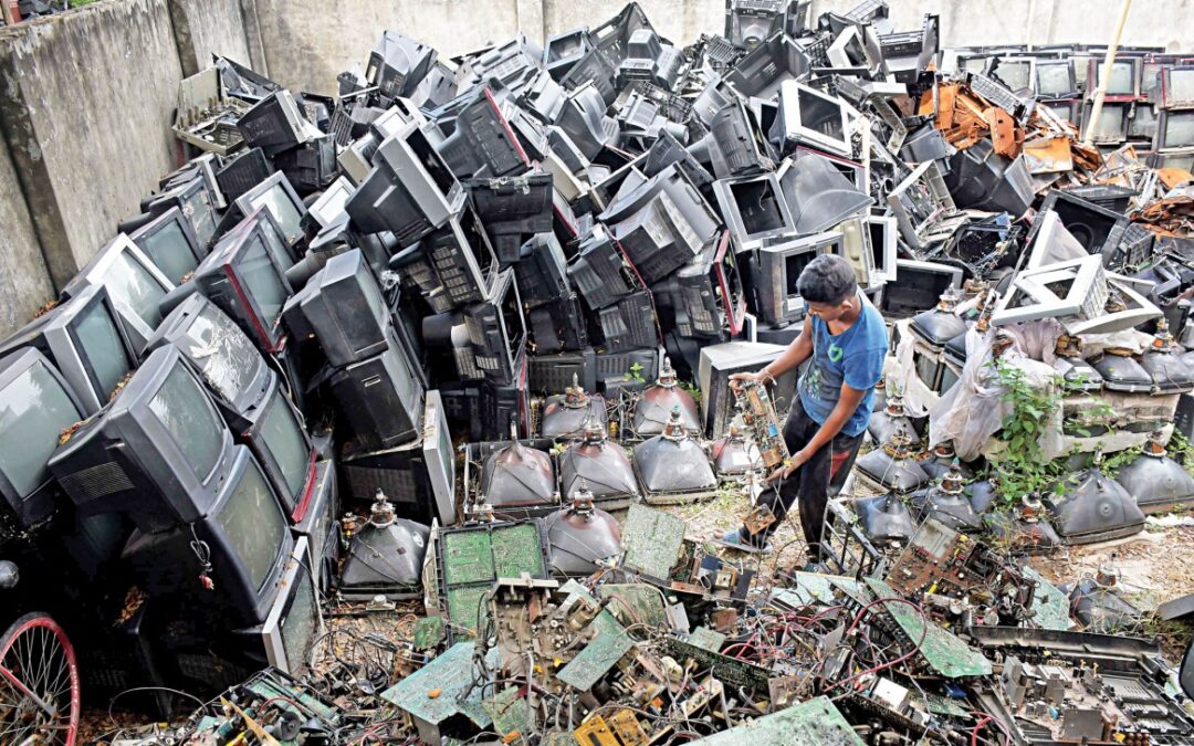 Potential of e-waste recycling remains untapped