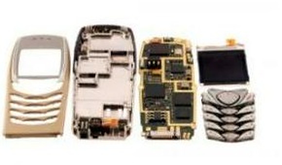 Dismantled mobile phone